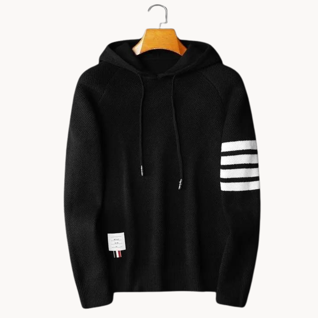 Alaric | Hooded Knit Sweater