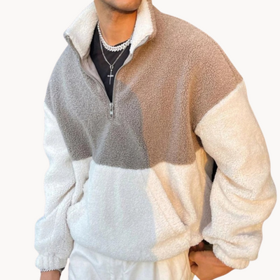 Freddie Cozy Half Zip Sweater