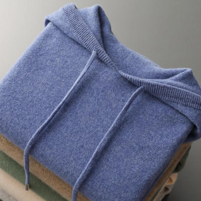 Glacier Merino Wool Sweater Hoodie