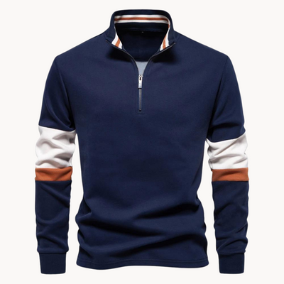 Nathan Quarter-Zip Sweater