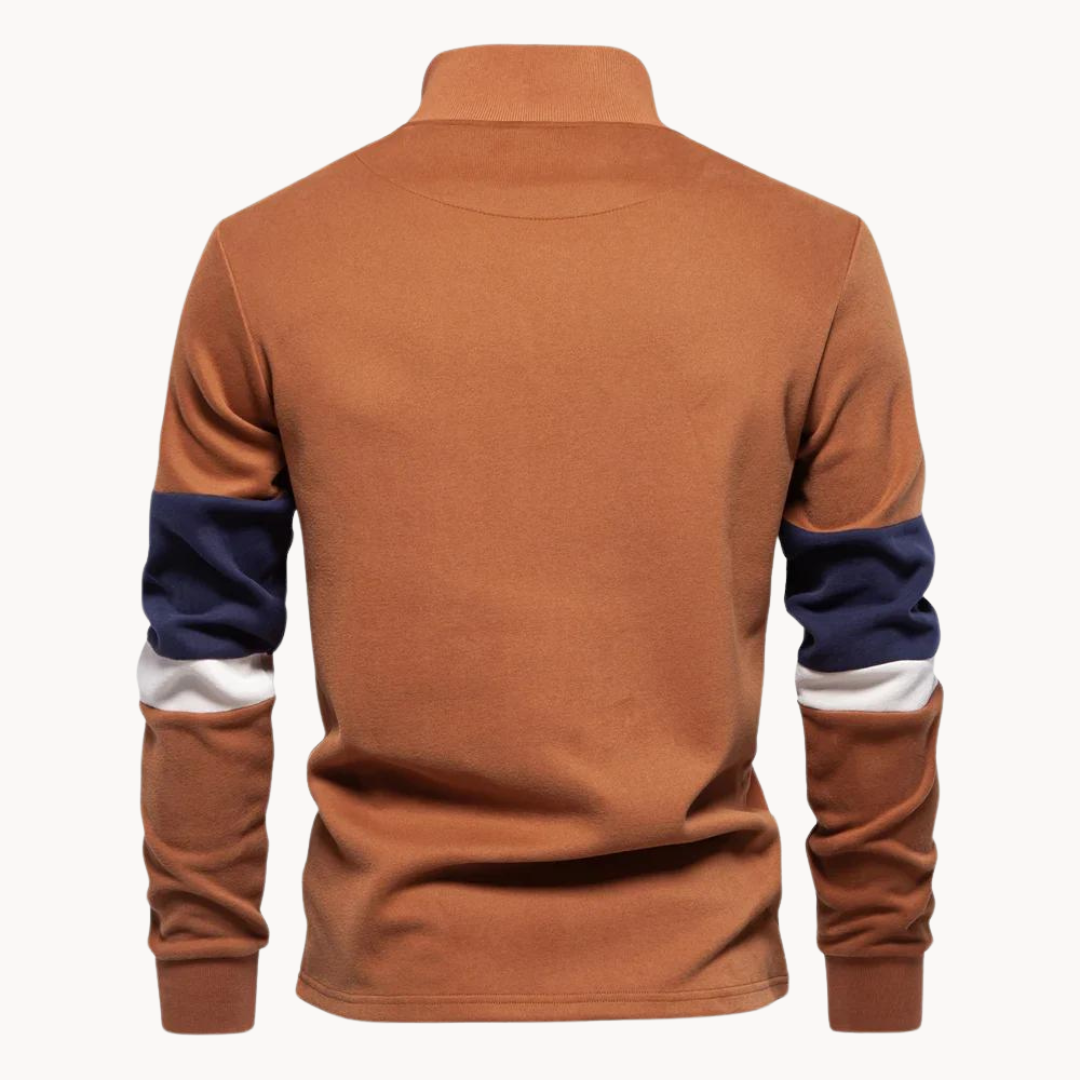 Nathan Quarter-Zip Sweater