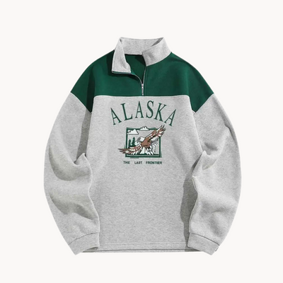 AK Quarter Zip Sweater