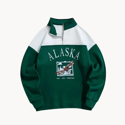 AK Quarter Zip Sweater