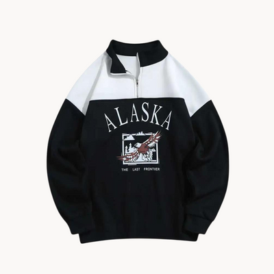 AK Quarter Zip Sweater