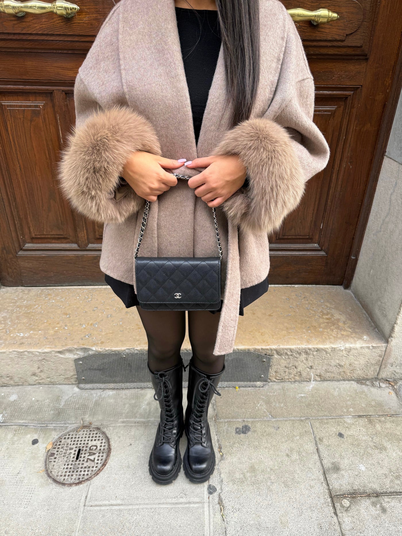 Alina| Luxury faux fur coat