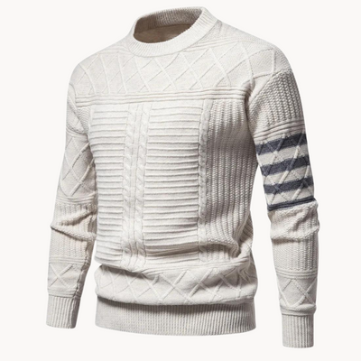 Warren Cable Crewneck Sweater