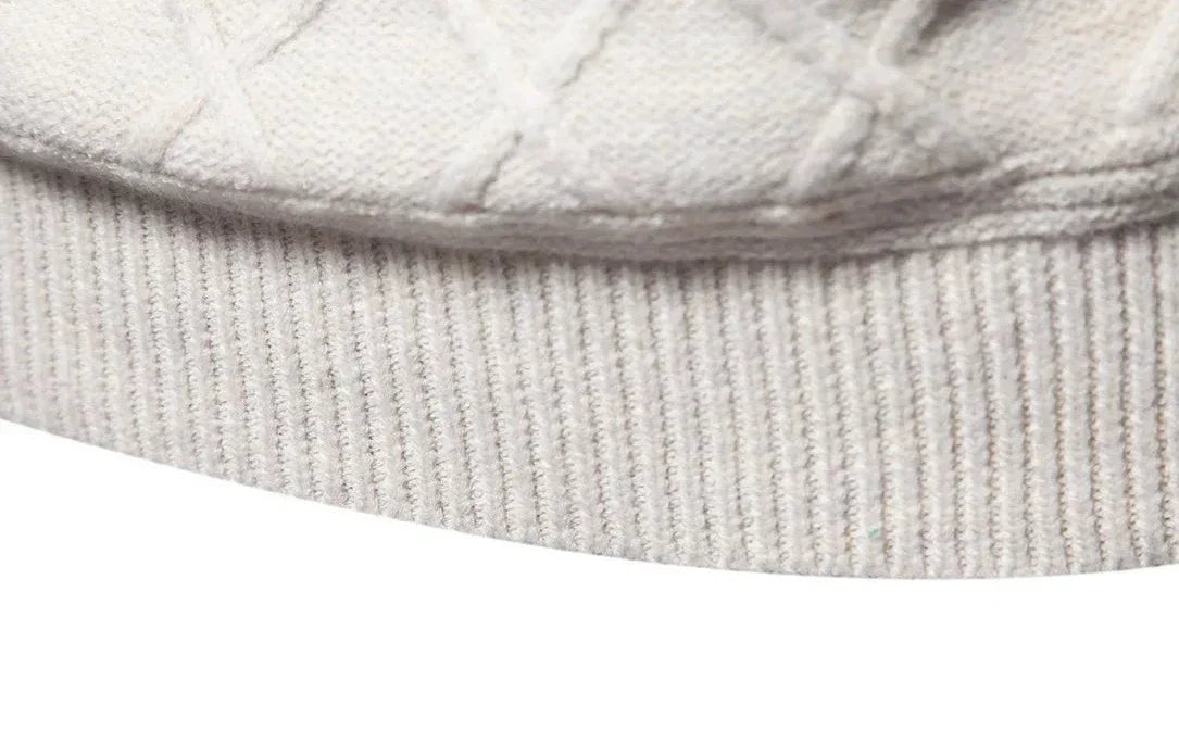 Warren Cable Crewneck Sweater