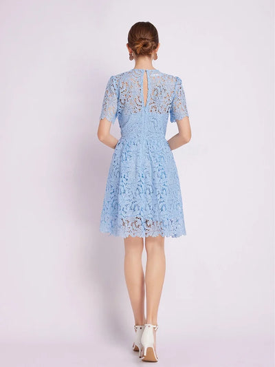 Jessica’s Serene Lace Dress