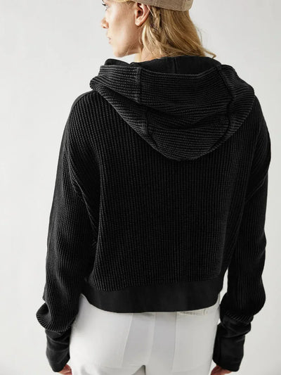 Harriet/ Urban Cropped Hoodie