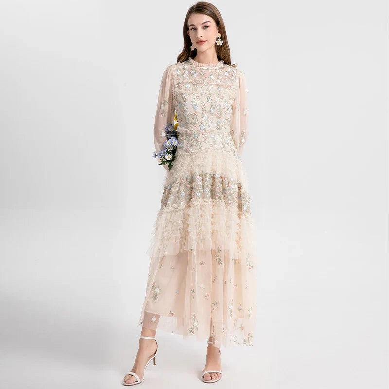 Jessica’s Floral Luxe Dress