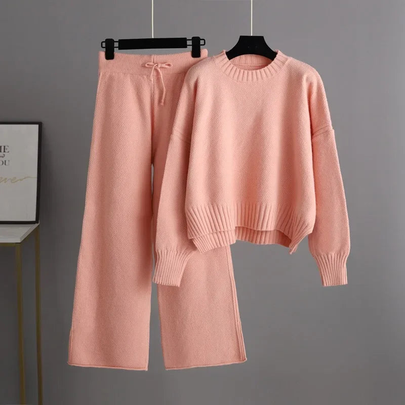 Sooya / Cozy Knitwear Lounge Set