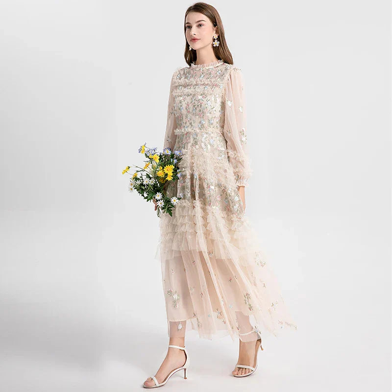 Jessica’s Floral Luxe Dress