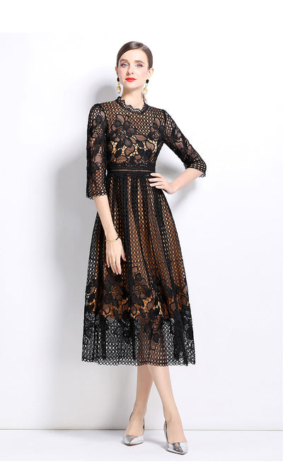 Jessica’s Luxe Lace Dress