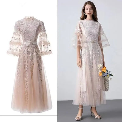 Jessica’s Floral Luxe Dress