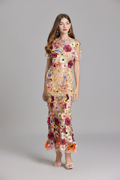 Jessica’s Floral Finesse Dress