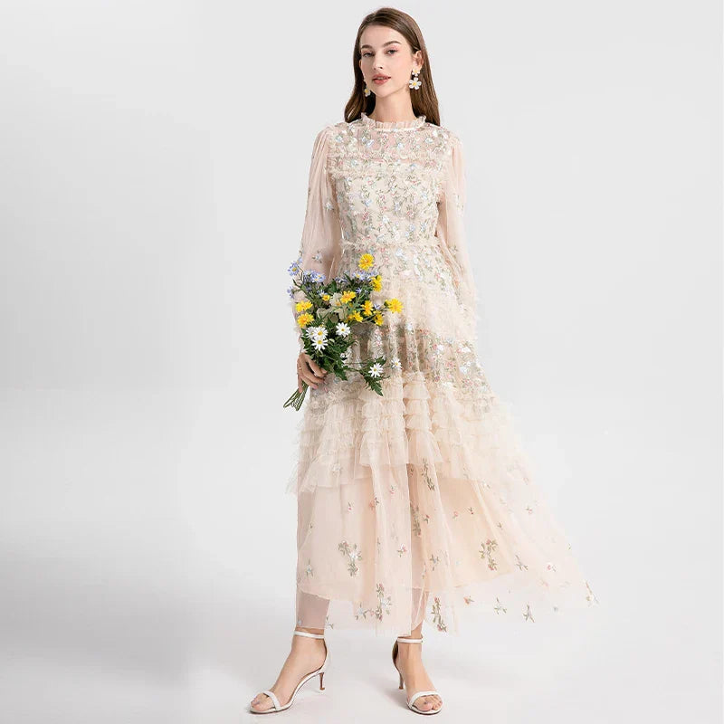 Jessica’s Floral Luxe Dress