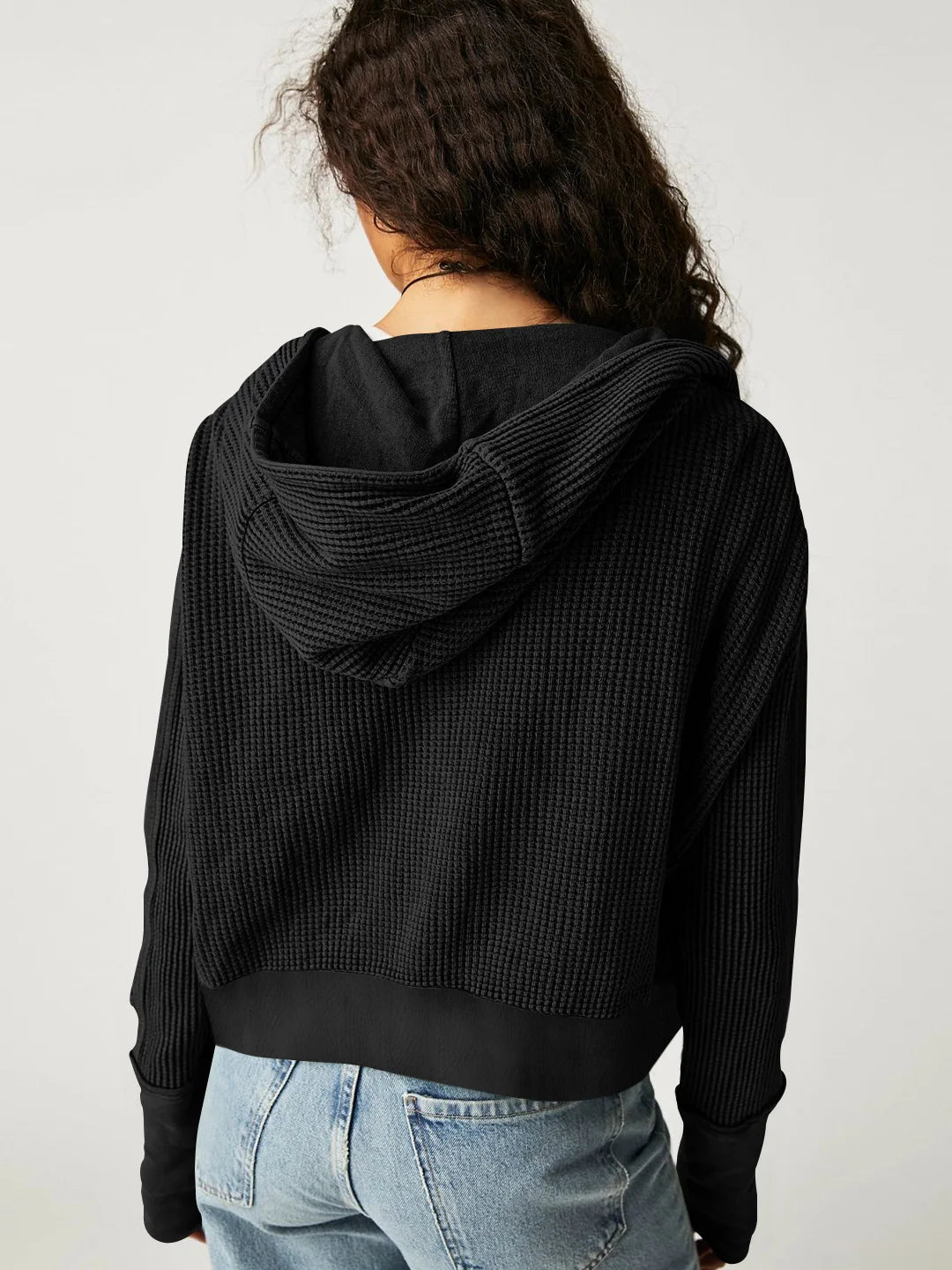 Harriet/ Urban Cropped Hoodie