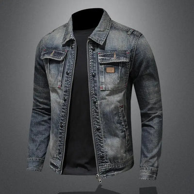 Cedric | Denim Jacket With Zipper