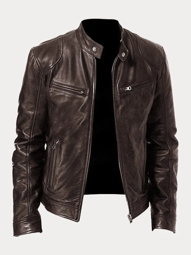 Liam | Casual Leather Jacket