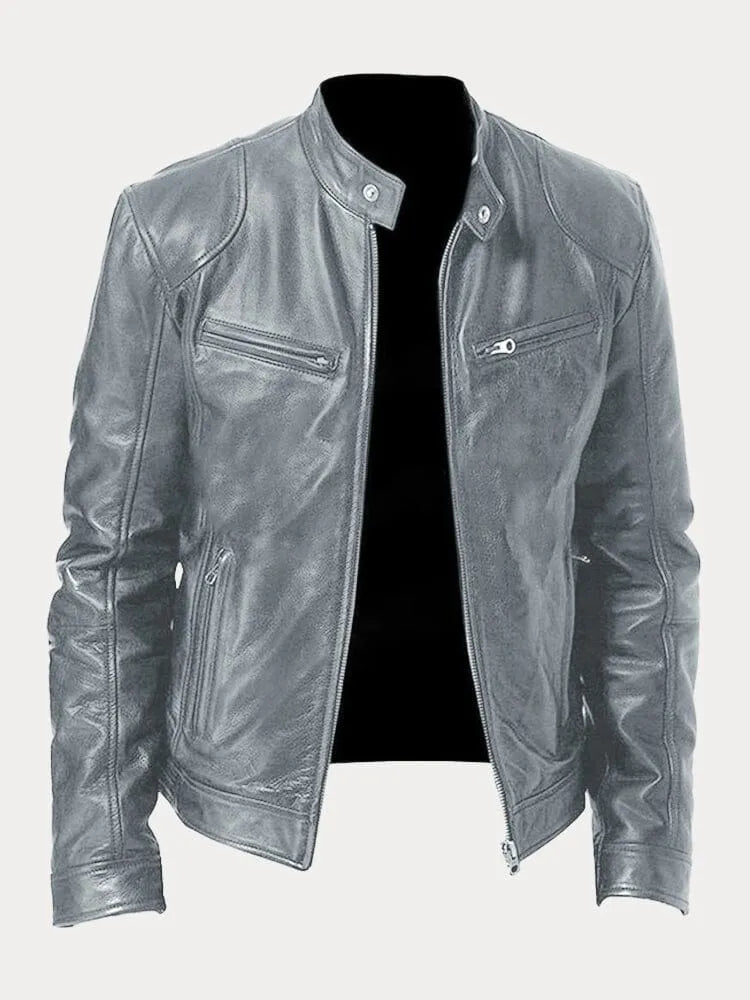 Liam | Casual Leather Jacket