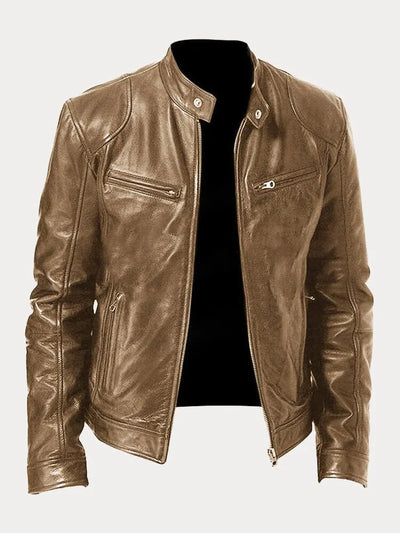 Liam | Casual Leather Jacket