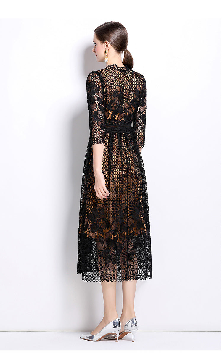 Jessica’s Luxe Lace Dress