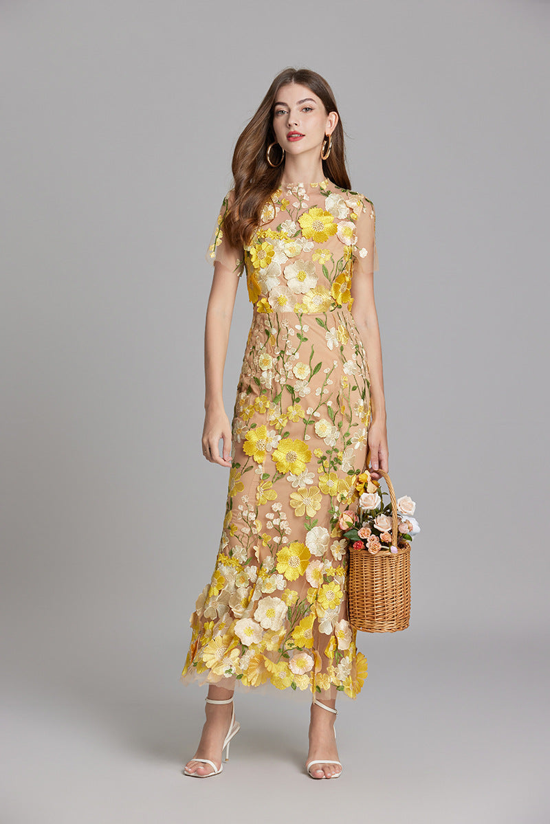 Jessica’s Floral Finesse Dress