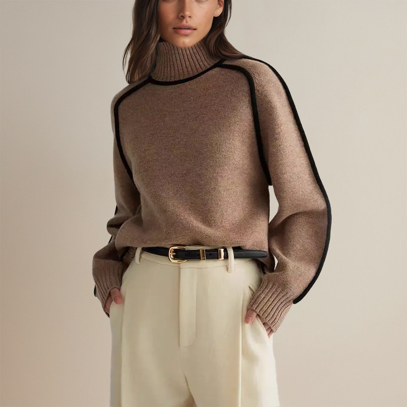 Mia/ Cozy Turtleneck Sweater