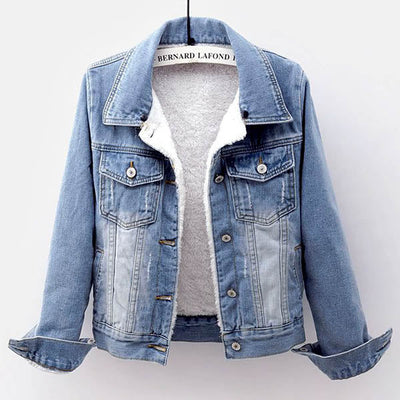 James/ Modern Denim Jacket with Hood